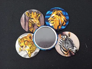 Embroidery Fridge Magnet Button
