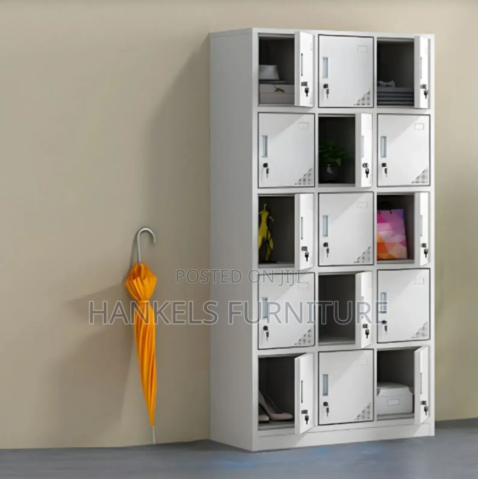 15 Locker Filling Cabinet