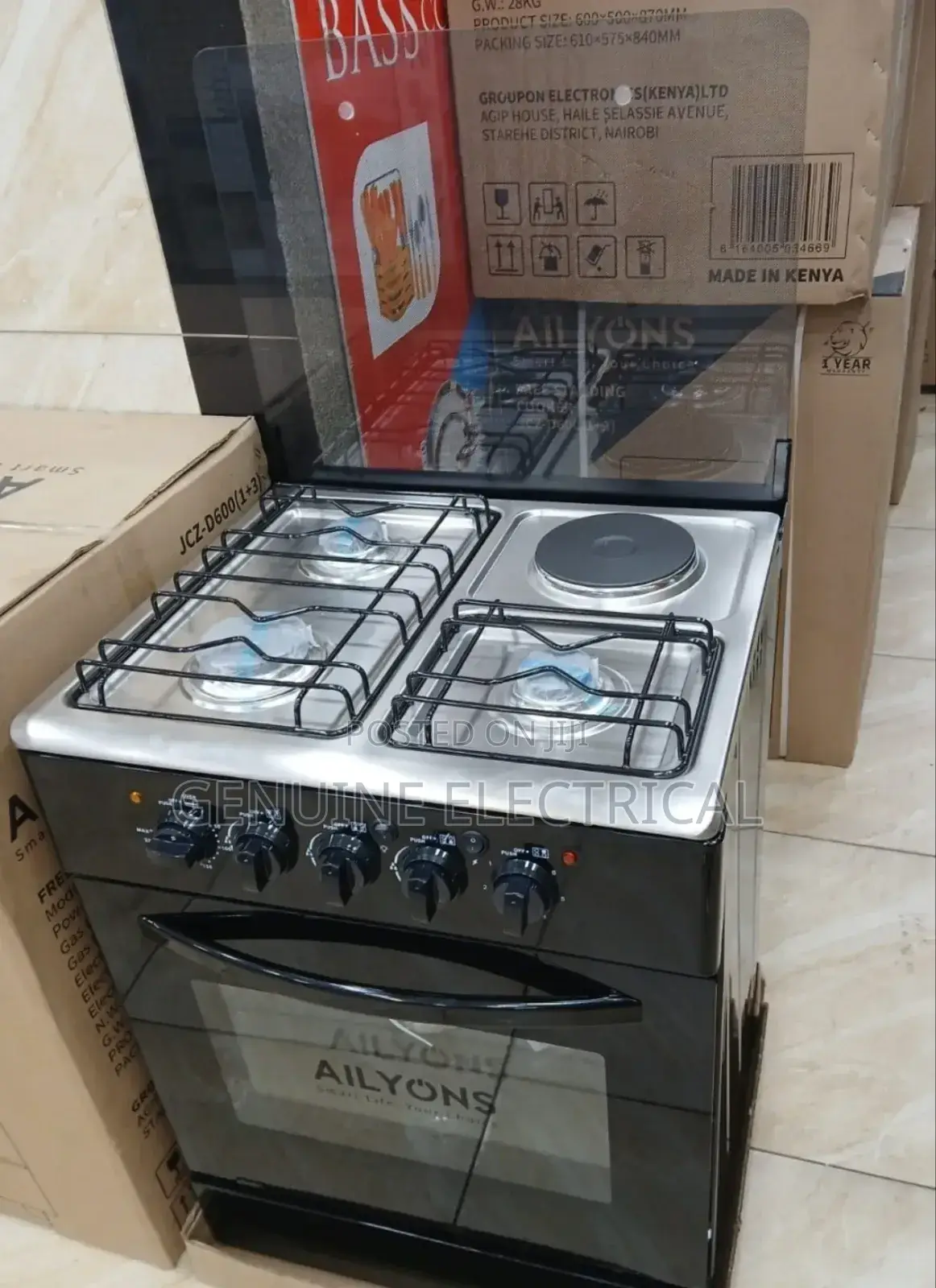 Standing Cooker 50 by 55 3+1