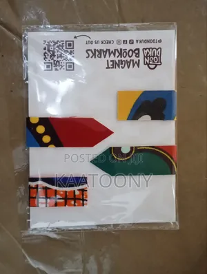 Kitenge Magnetic Bookmark