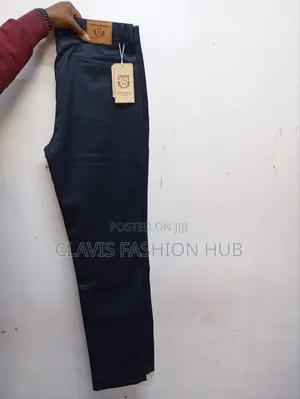 Nathan Roman Khaki Trousers for Men Black Blue