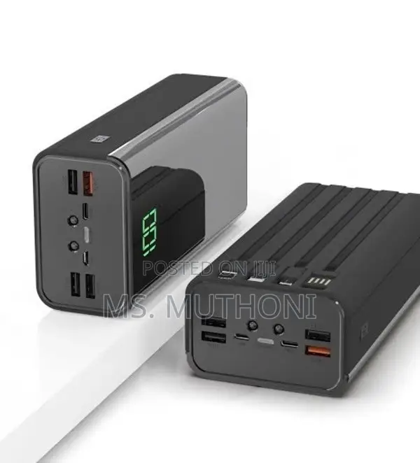 50,000 MAH Fast Charge Massive Powerbank With 8 Outputs