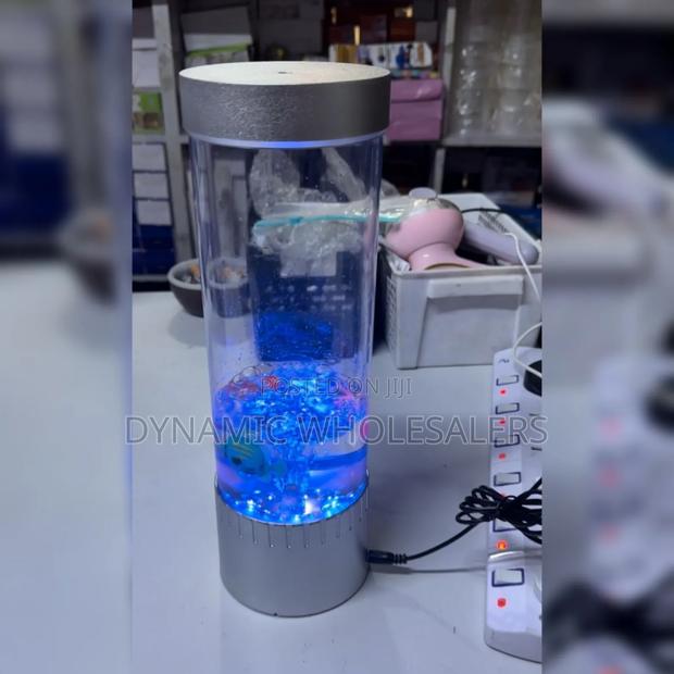 LED Bubble Fish Lamp Decor 2.5 Liters Multi Color Aquarium - main view