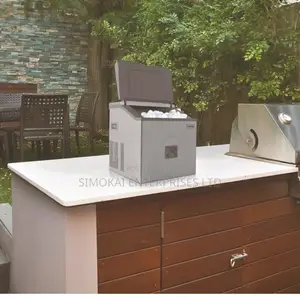 20kg Counter-Top Ice-Maker Stainless Steel- Snomaster