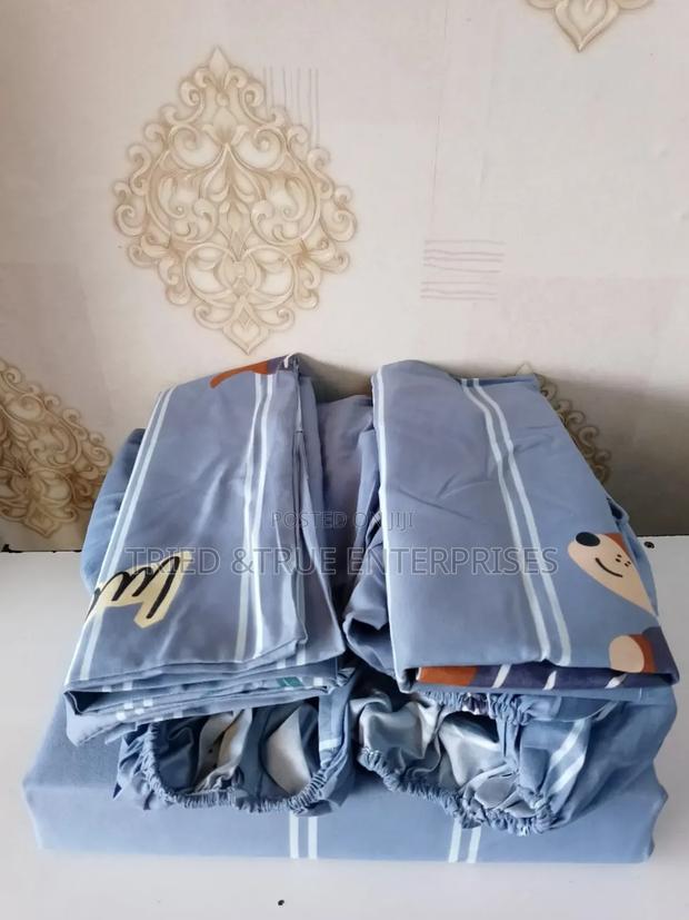 6*6 5pieces 1fitted Bedsheet 2flat Bedsheets 2pillowcases - thumbnail 2