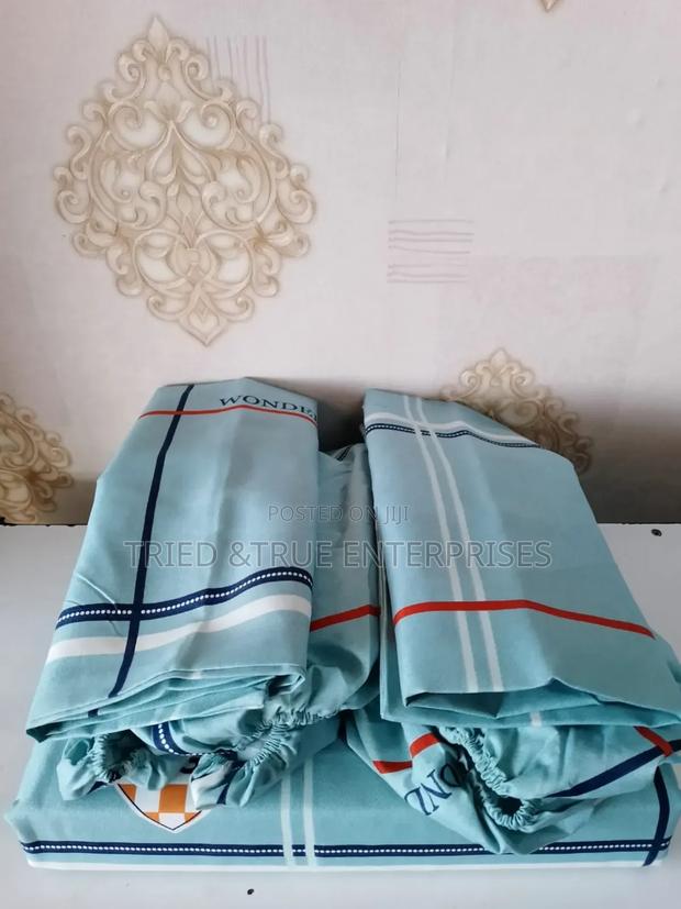 6*6 5pieces 1fitted Bedsheet 2flat Bedsheets 2pillowcases - thumbnail 4