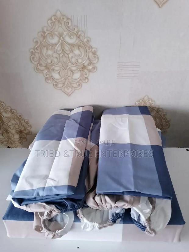 6*6 5pieces 1fitted Bedsheet 2flat Bedsheets 2pillowcases - thumbnail 5