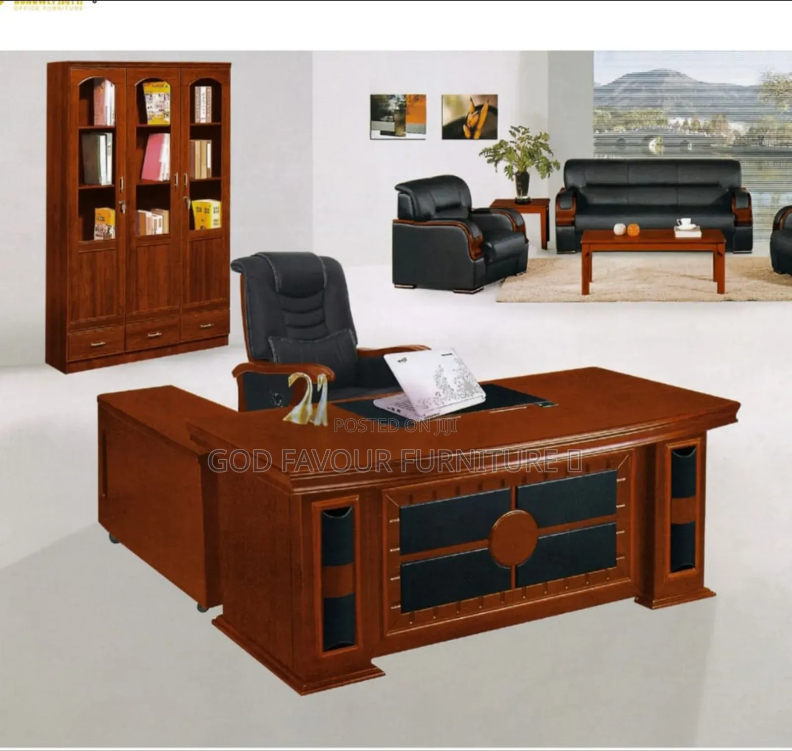 Quality 1.6m Executive Office Desk Es2k