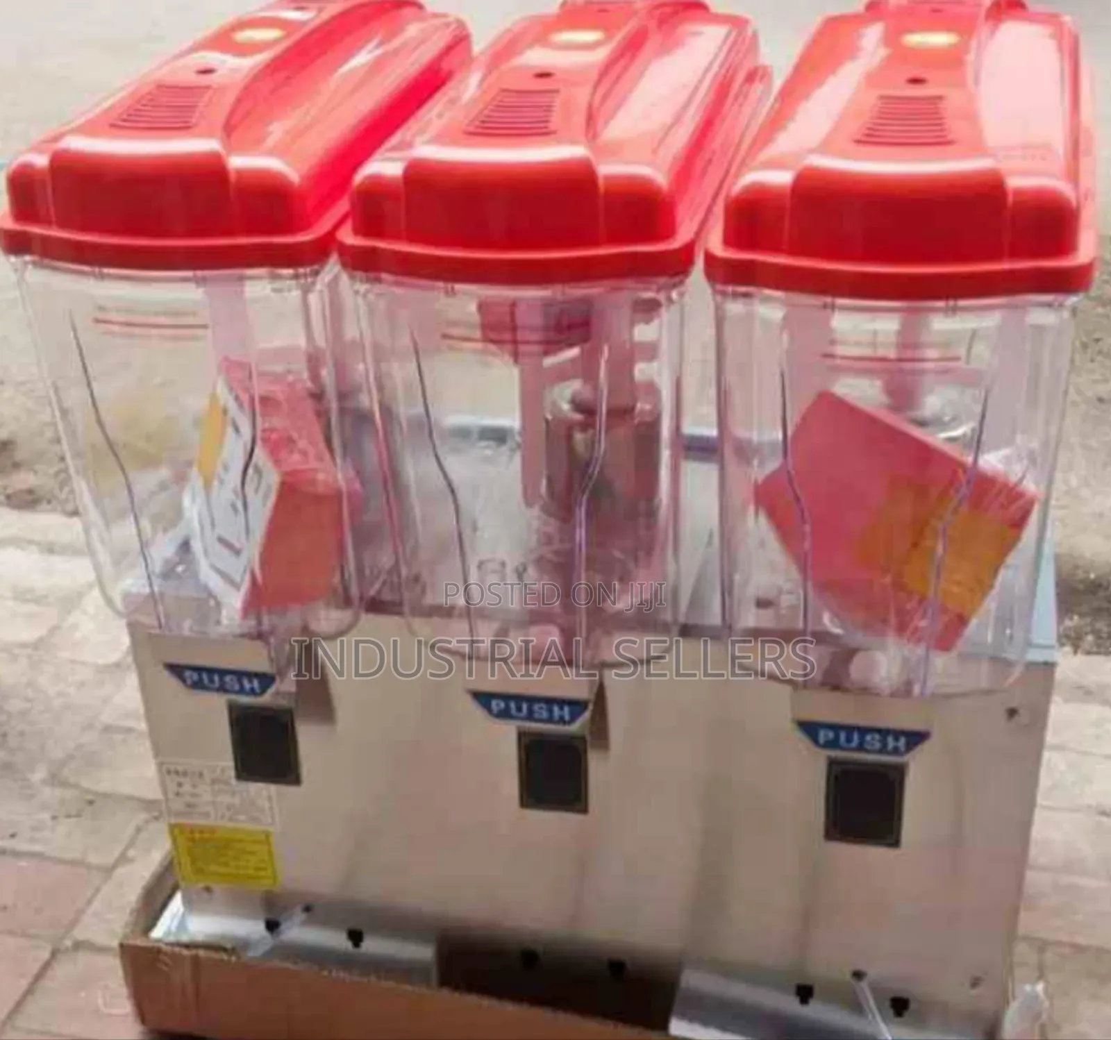 Commercial 3 Slot Juice Dispenser