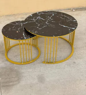 2 in 1 Modern Round Coffee Table Yb8k