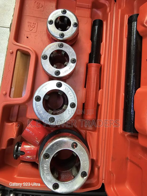 Manual Threading 6pcs Die Stock Kit - main view