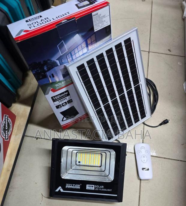 Bright 100w Alltop Solar Flood Light High Quality - main view