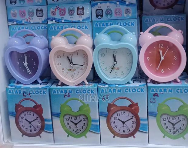 Mini Alarm Clock Multi Coloured - thumbnail 2