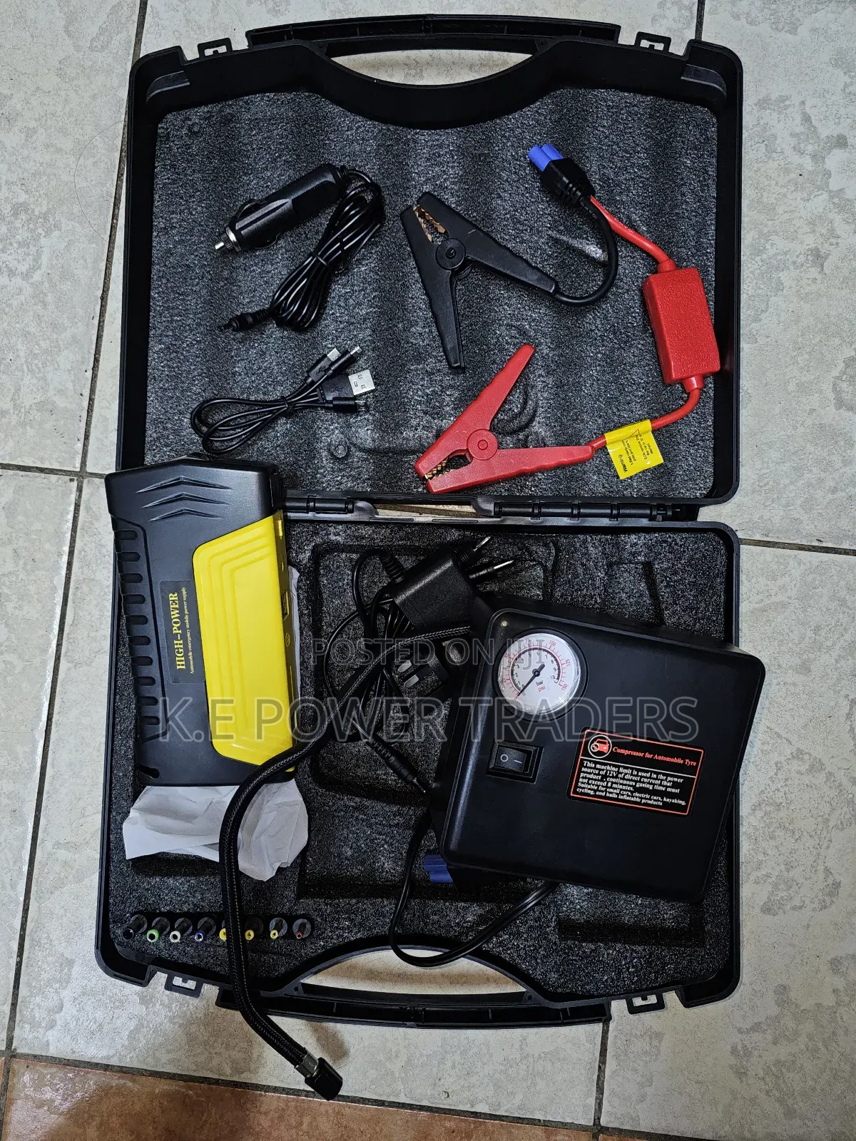 Car Jump Starter Kit