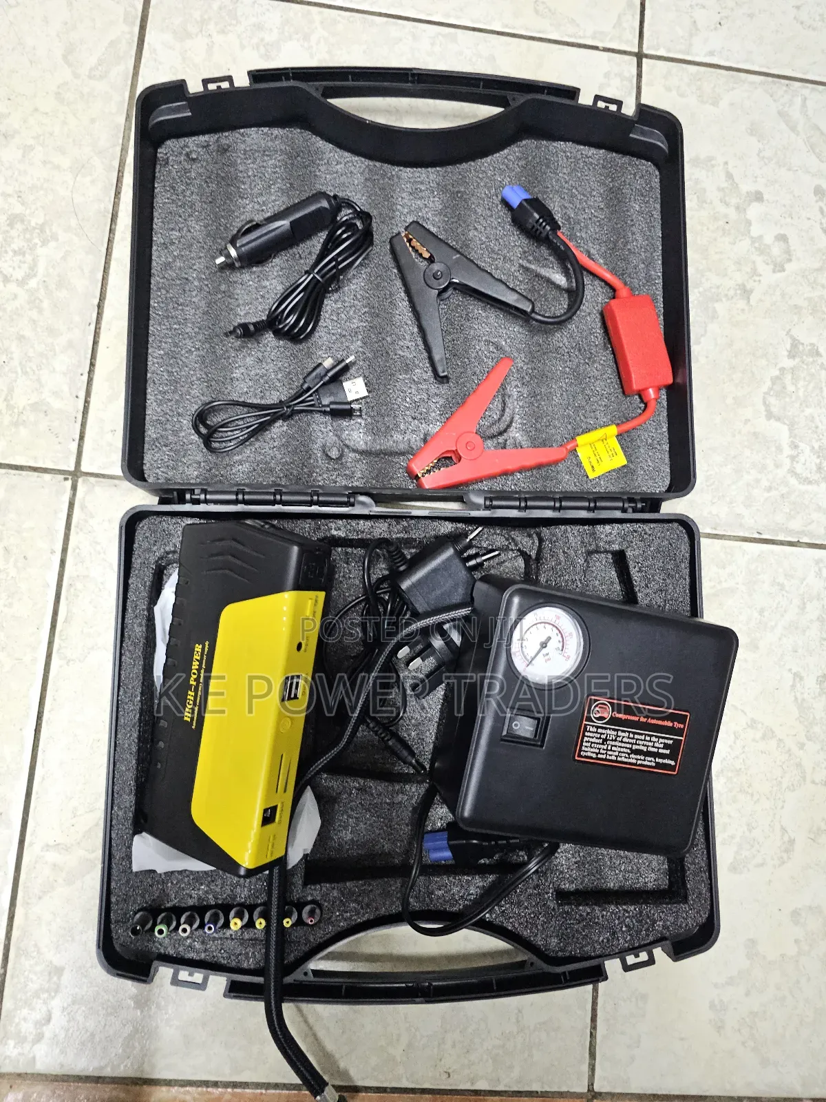 Car Jump Starter Kit