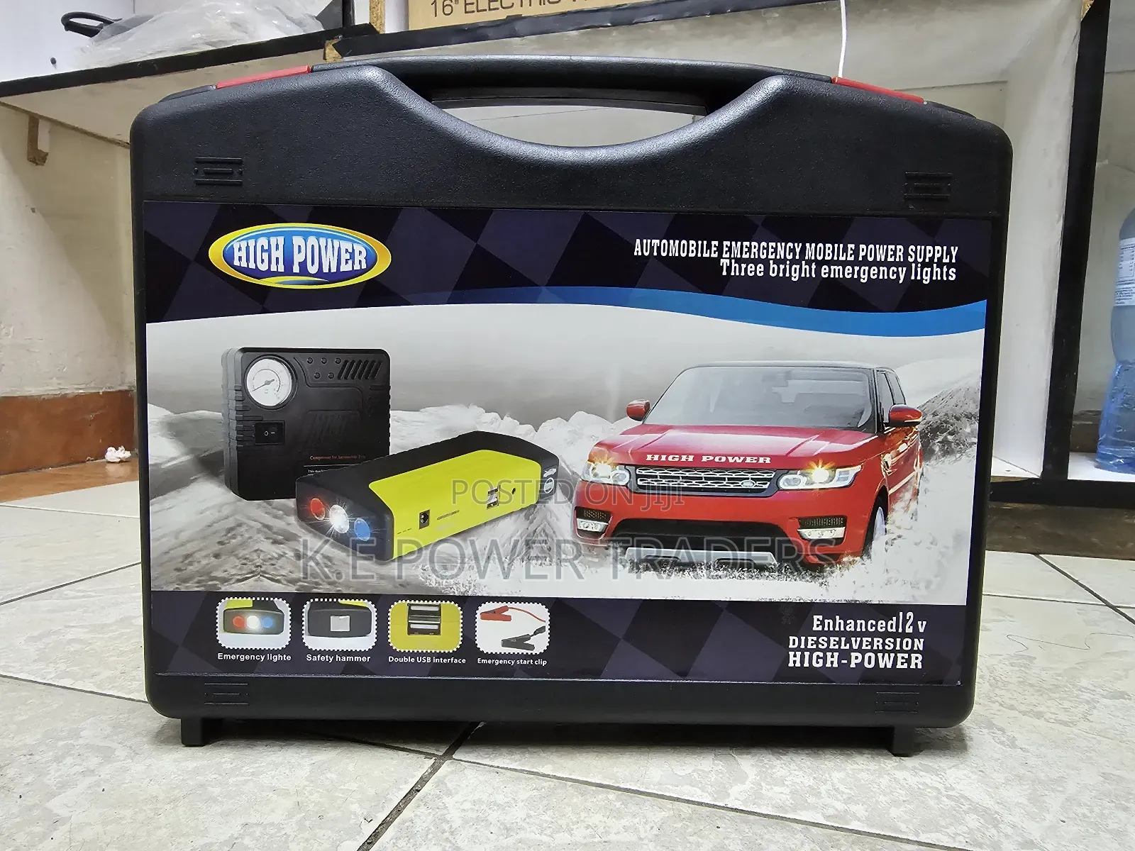 Car Jump Starter Kit