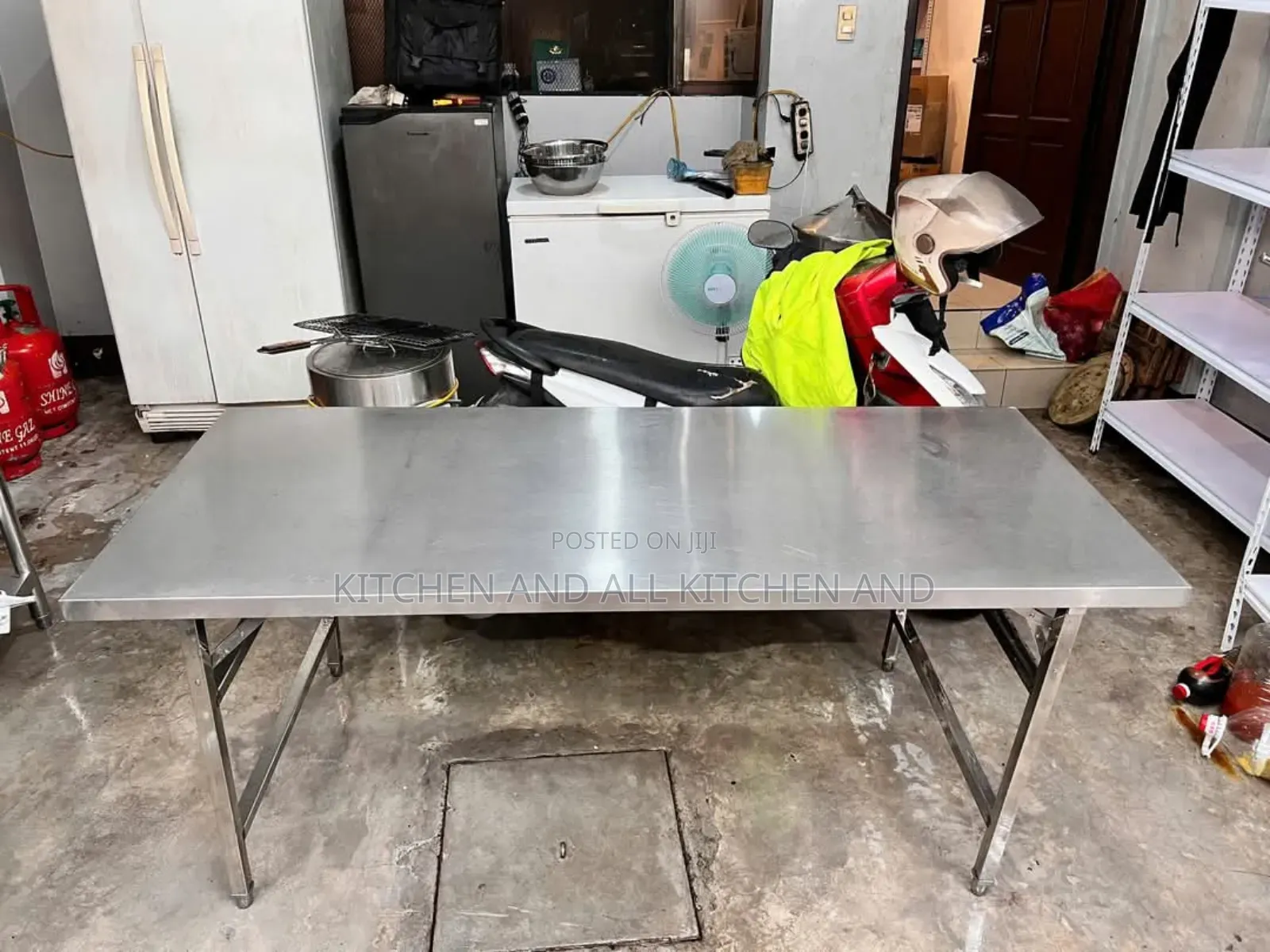 Stainless Steel Work Table-High Quality Steel