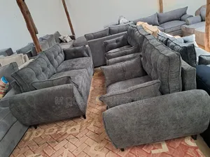 New 7 Seater Gray Modernized Cozy Sofa