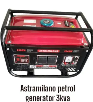 Powerful Astramilano Petrol Generator 3kva (Rope)