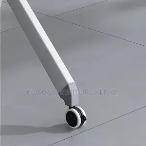 Office Tables:120cm 
Folding Office Desk With Swivel Wheels