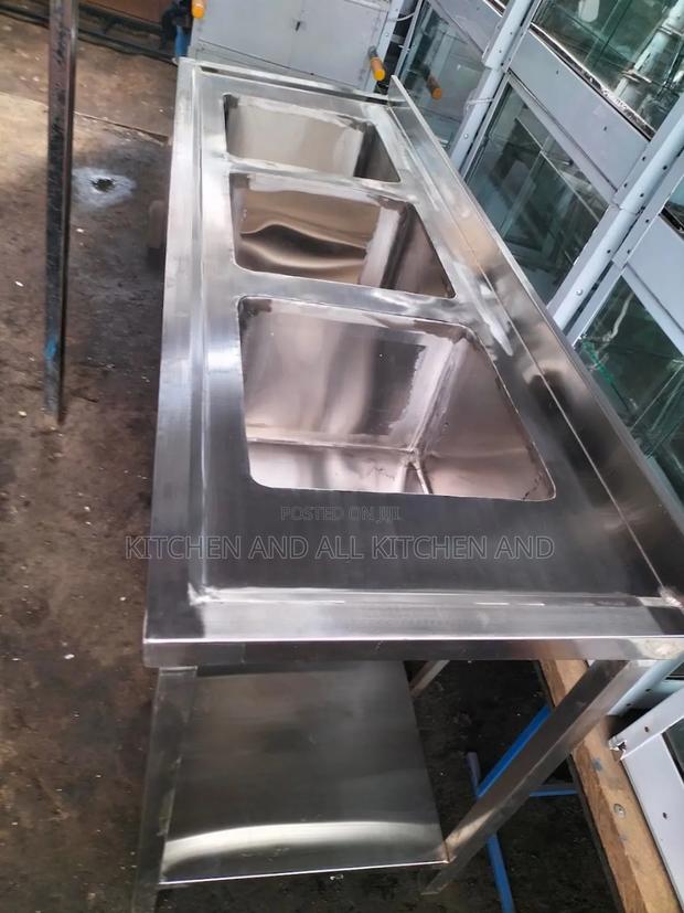Top Notch 3 Bowl Stainless Steel Sink