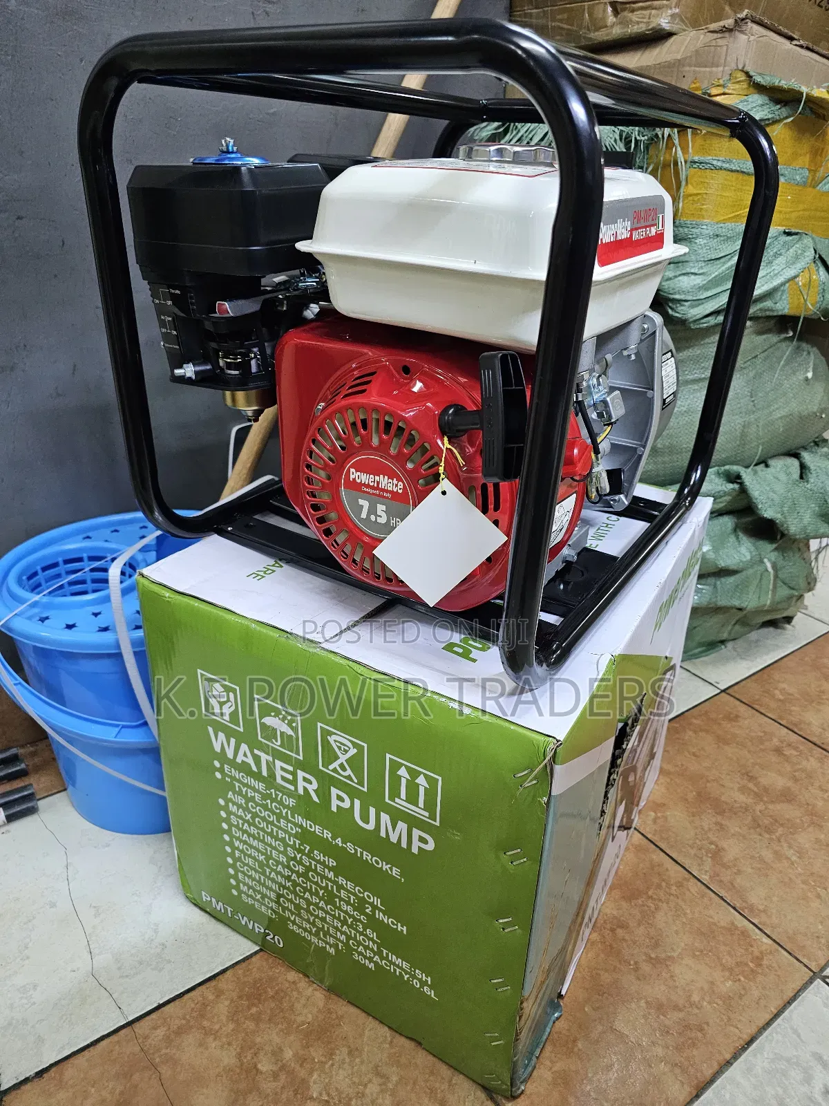 Powermate 7.5hp Petrol Water Pump