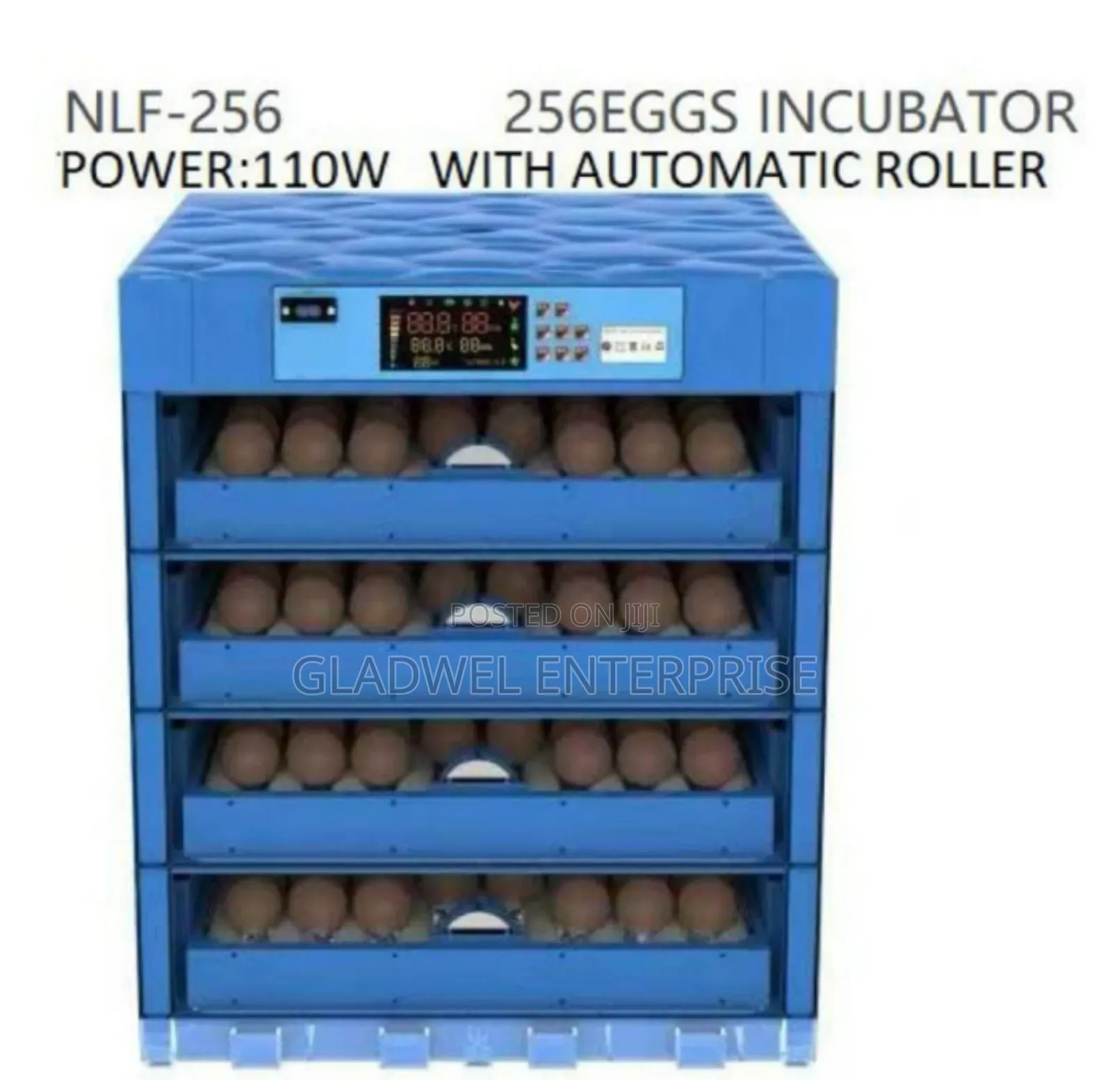 256eggs Incubator Automatic/Ac /Dc Power