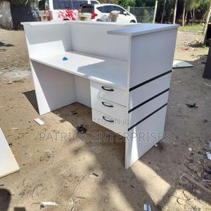 Modern Office Reception Desk 1.4 MTR - thumbnail 2