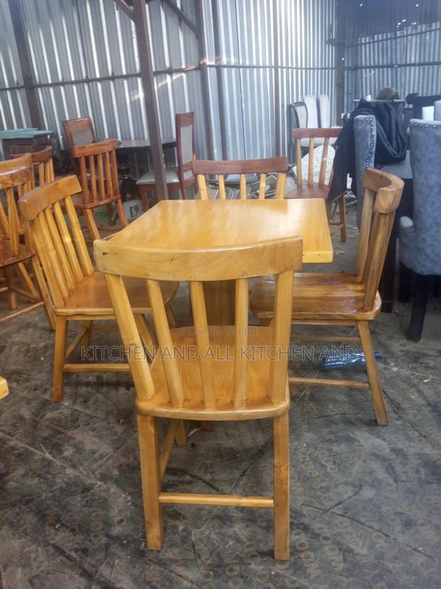 4seater Mahogany Dining Seat - main view
