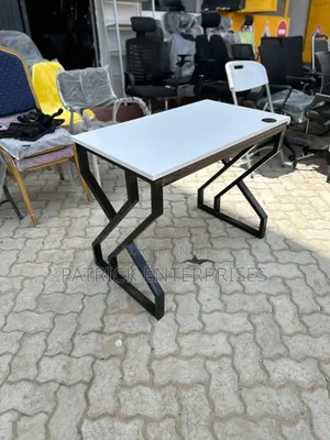Modern Office/ Home Study/ Computer Metallic Desk