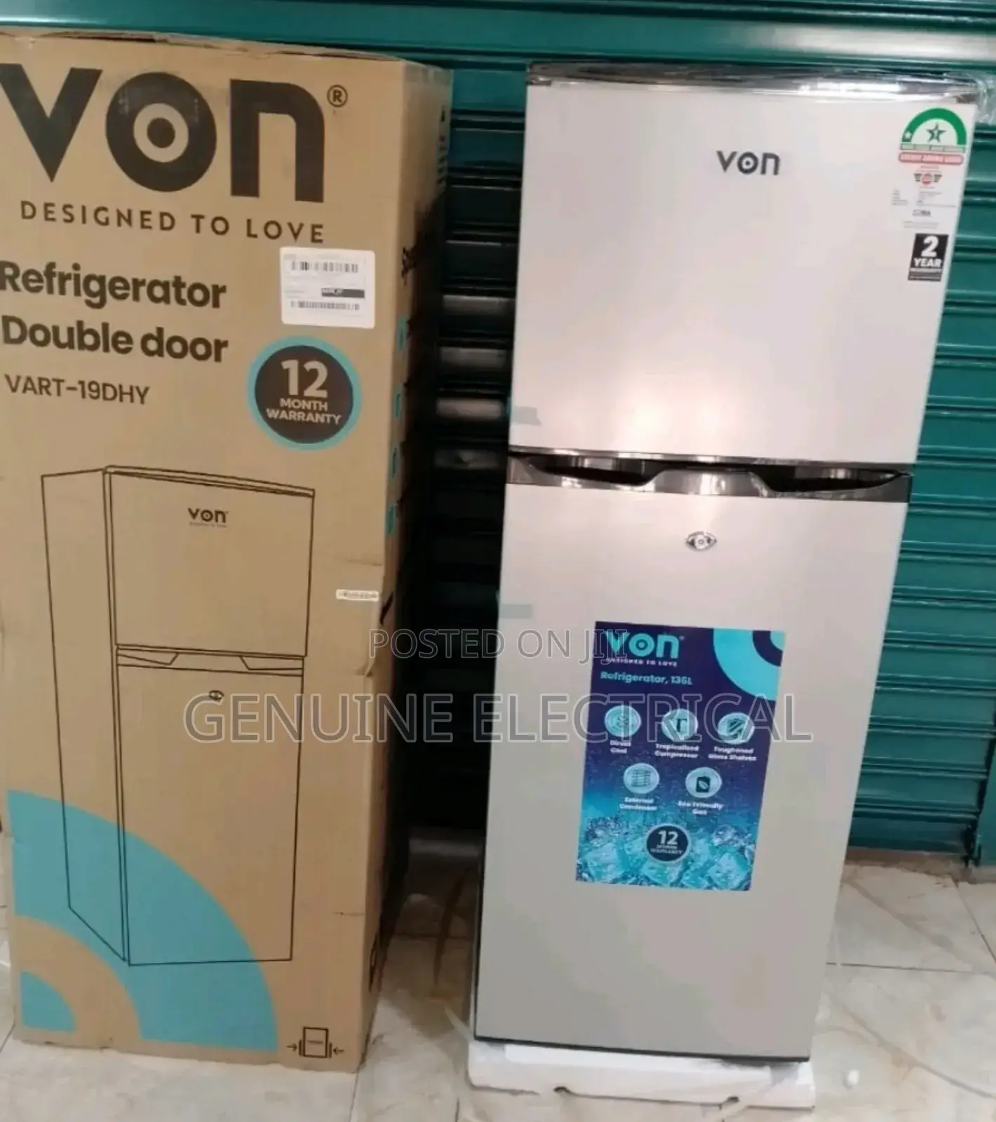 Von 136litres Fridge