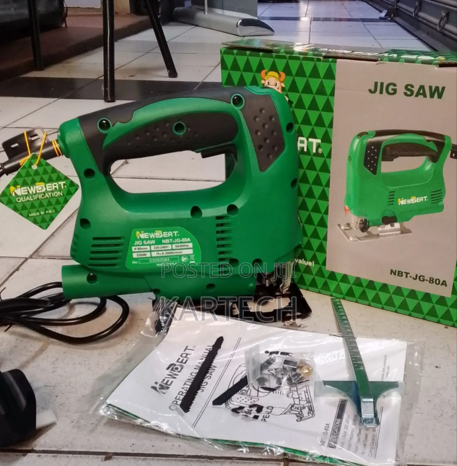 New Beat Corded Wood Jigsaw 550 Watts