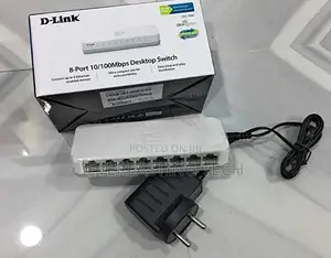 DES-1008C 8-Port 10/100 MBPS Unmanaged Switch