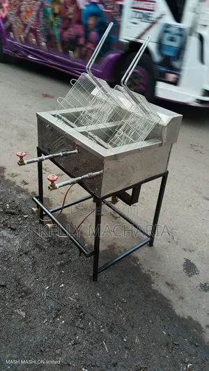 Double Gas Fish  Snacks Chips Fryers