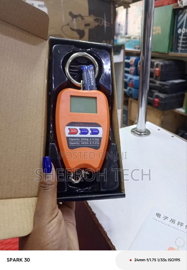 Digital Weighing Scale 200kg - main view