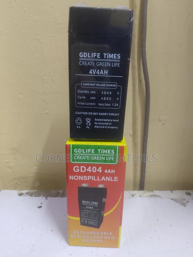 4v 4AH Battery - main view