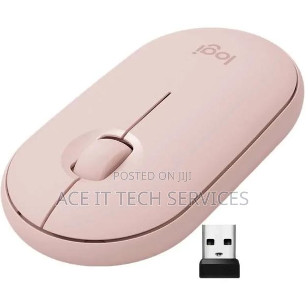 Logitech M350S Pebble 2 Bluetooth Mouse – Tonal Rose - main view