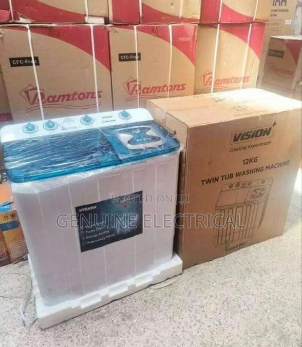 Brand New Vision 12kg Washing Machine - main view