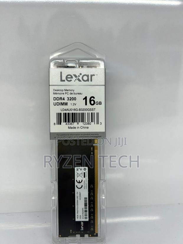 Lexar Desktop Ram Ddr4 16gb 3200