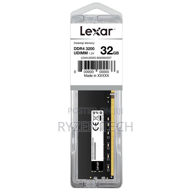 Lexar Desktop Ram Ddr4 32gb 3200 - main view