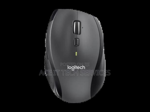 Logitech M705 Marathon Wireless Mouse -Black - main view