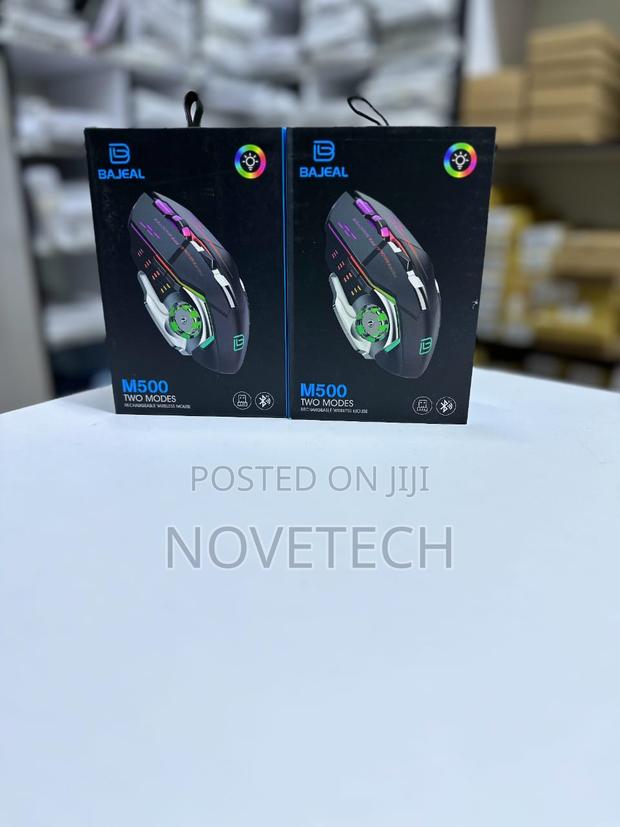 Gaming Bluetooth Rechargeable Mouse BAJEAL M500 - thumbnail 3