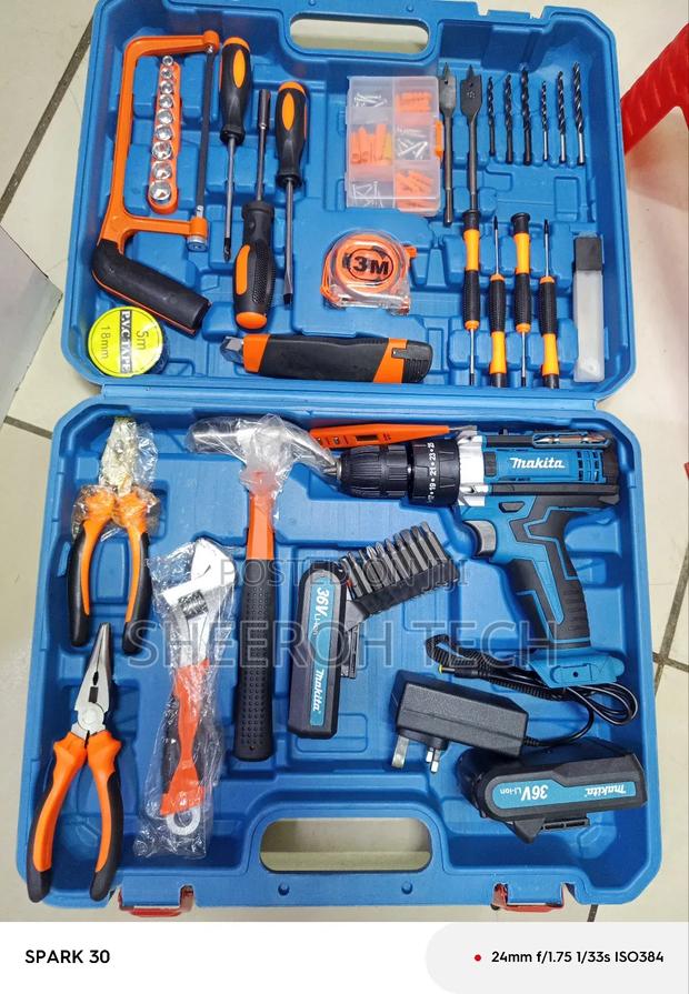 Makita Cordless Drill 36vts Set - main view