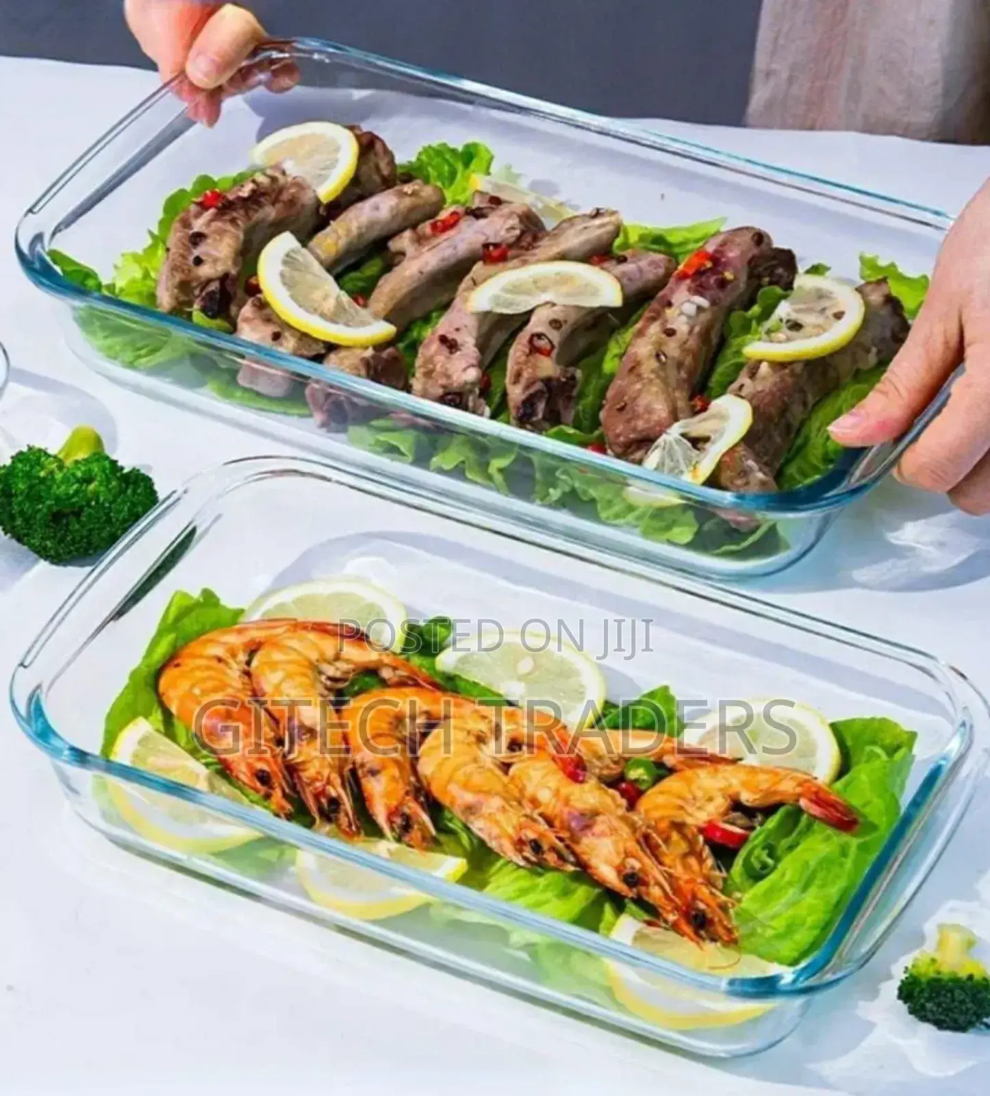 *Glass Baking Pans