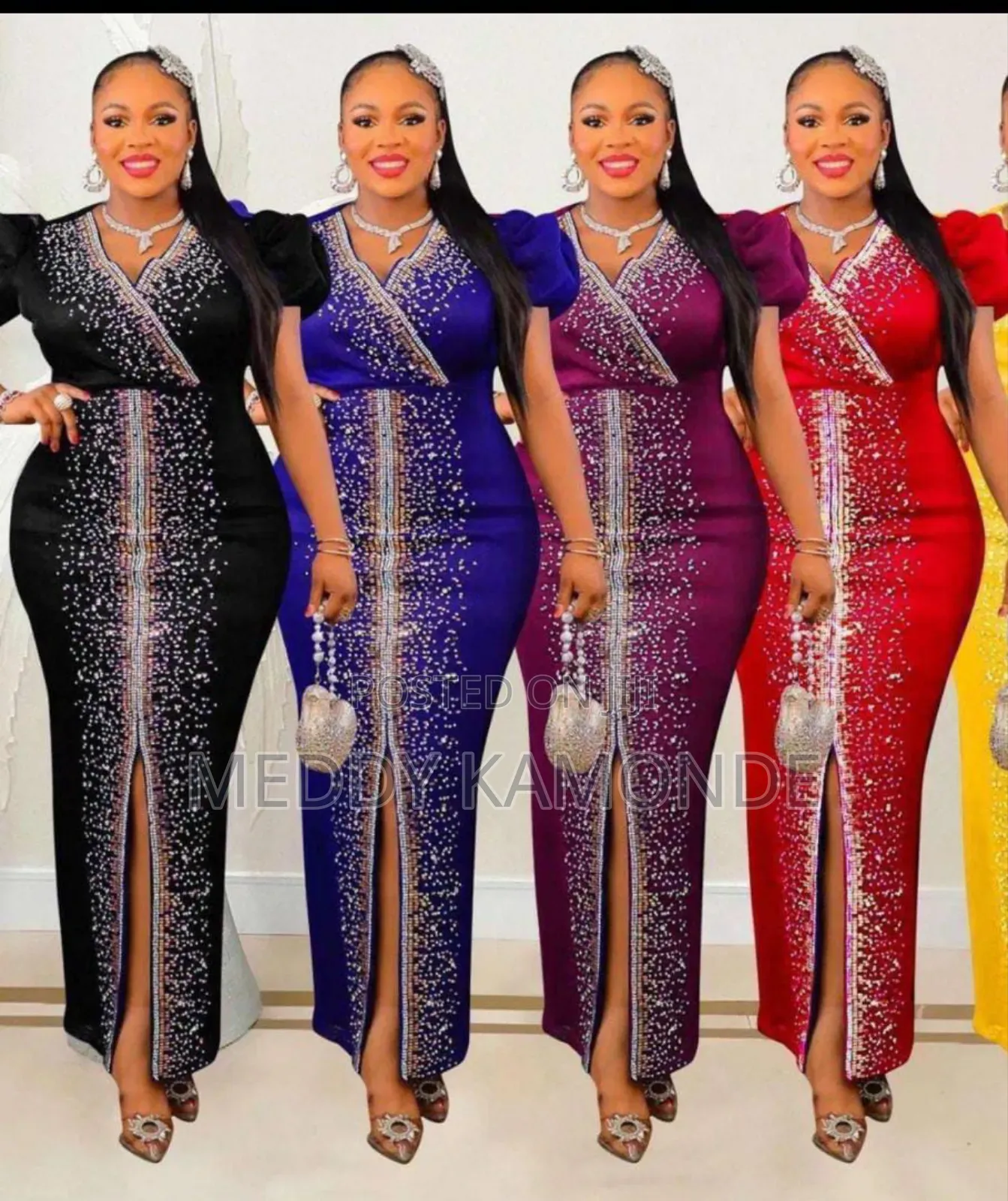 Purple/Red/Black Dinner Dresses