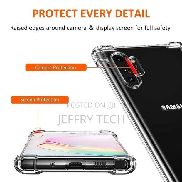 Soft-Sides Crystal Clear Case for Galaxy Note 10+ (Plus) - thumbnail 2