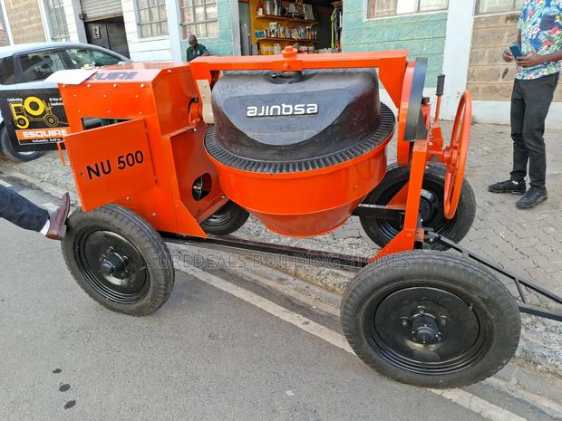 Heavy Duty Indian Concrete Mixer;500ltrs Drum Capacity.
