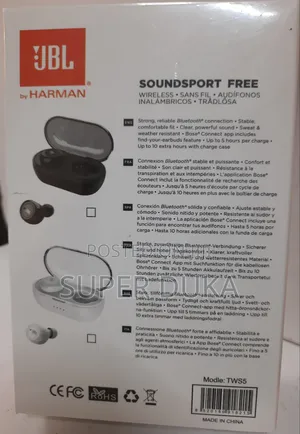 Ear Buds. JBL Bluetooth Touch TWS 5
