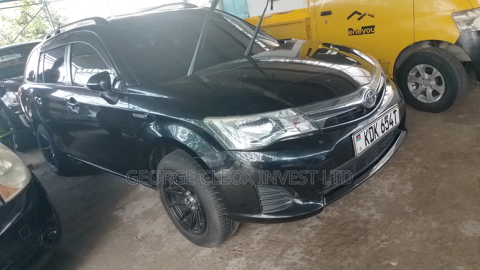 Toyota Corolla Fielder 2015 Black