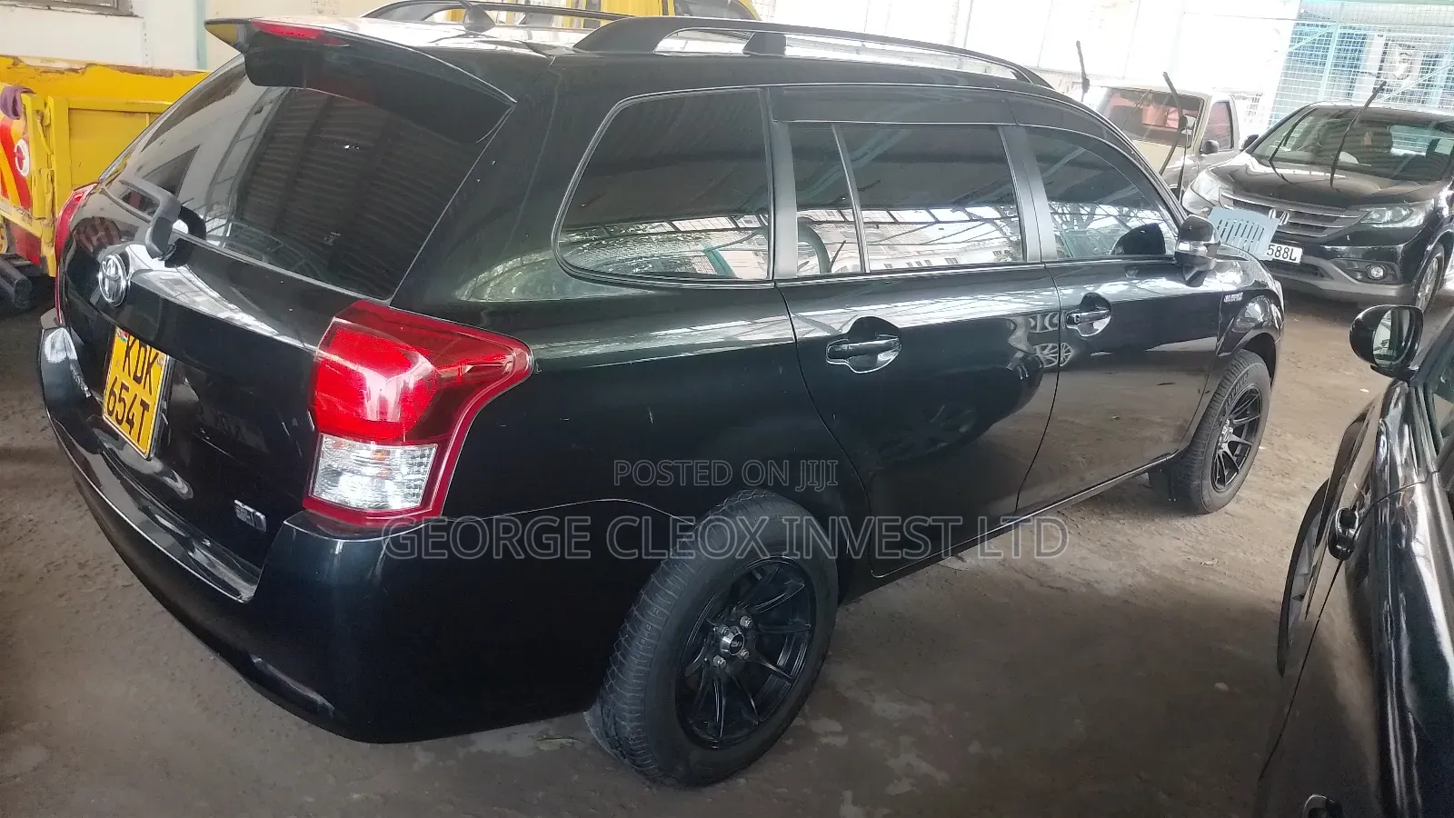 Toyota Corolla Fielder 2015 Black